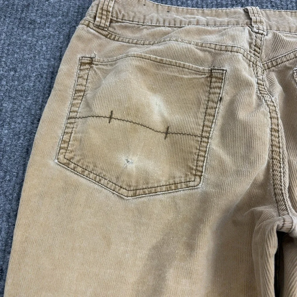Polo Ralph Lauren Corduroy Pants Mens 33x32 Tan‎ 100% Cotton Workwear Skater Y2K